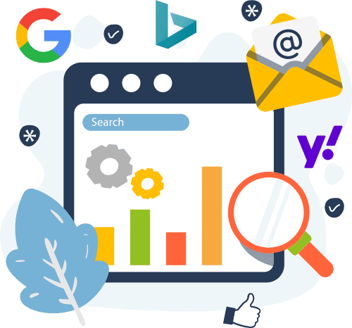 Suchmaschinenenwerbung SEO On-Page Optimierung Google Bing Yahoo